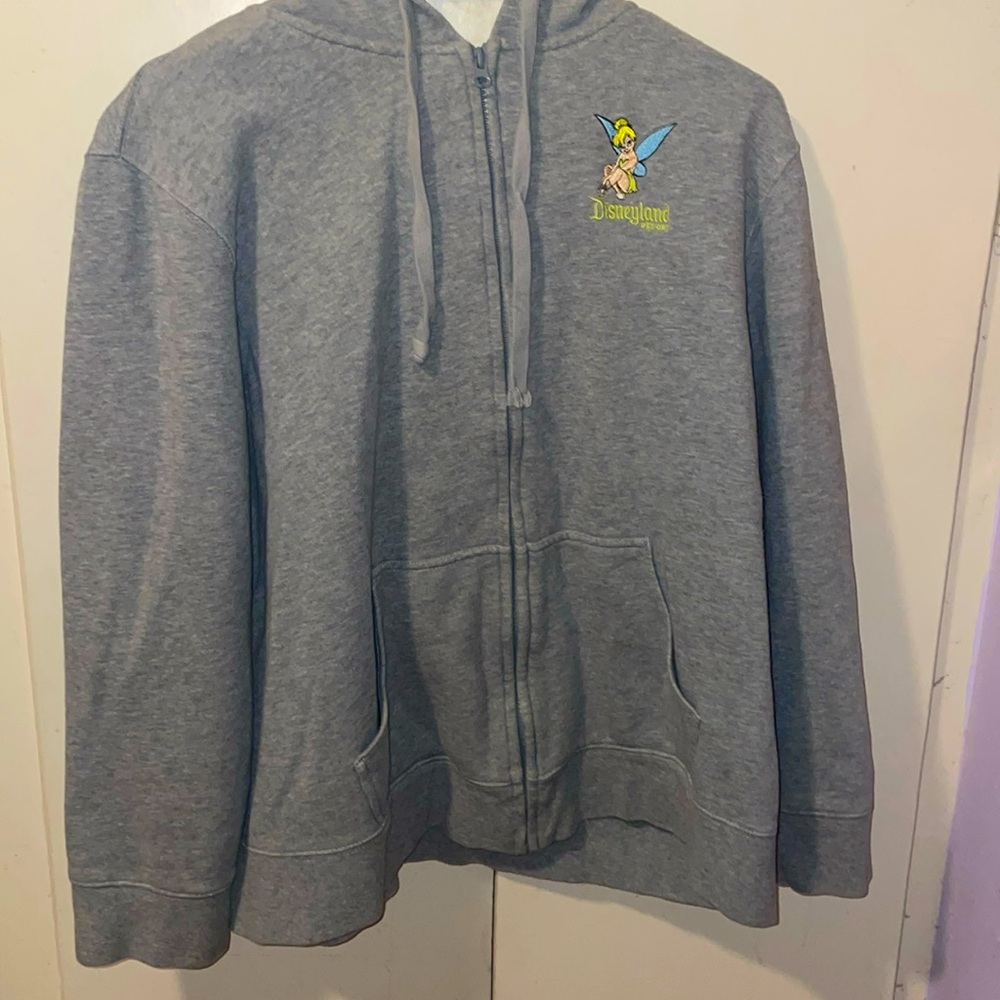 Grey  Tinker bell  Zipup